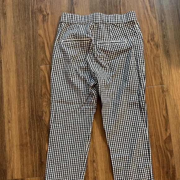 Hollister straight high waisted checkered summer pants, size S - Picture 3 of 4